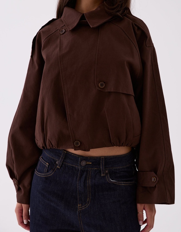 Style Addict - Darcy Cropped Trench