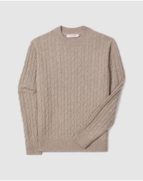 R.M.Williams - Jones Lambswool Cable Knit