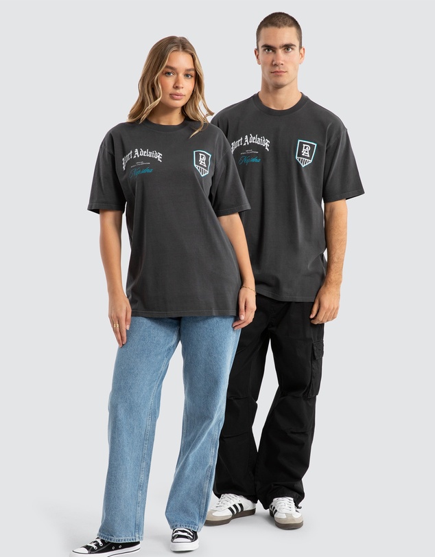 Nena & Pasadena - Port Adelaide Vintage Goth Tee