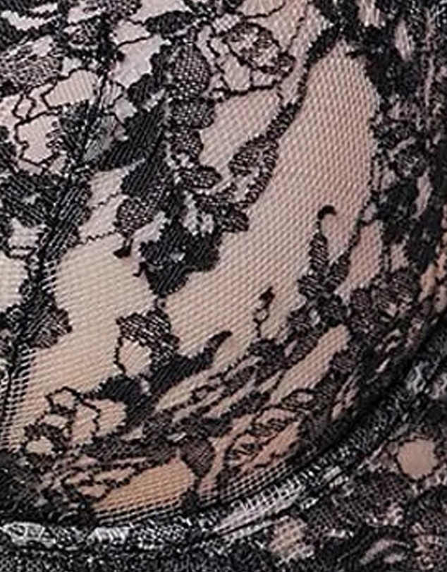 Skarlett Blue - Entice Wired Sheer Lace Balconette Bra