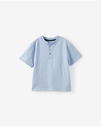Cotton On Kids - Slub Henley Tee