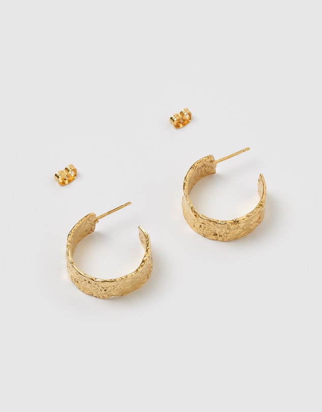 Arms Of Eve - Gabriella Gold Hoop Earrings