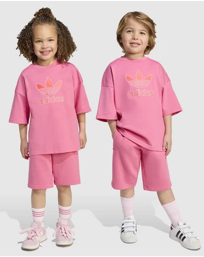 adidas Originals - Short Tee Set Big Logo Execution - Kids