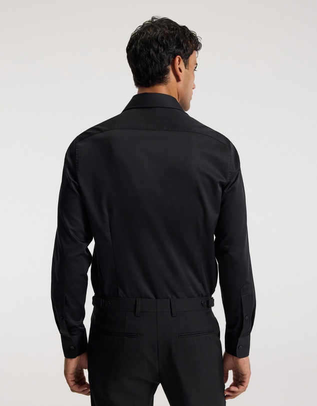 Calibre - Tailored Cotton Shirt Black