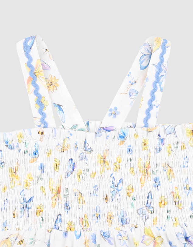 Bebe by Minihaha - Libby Tiered Butterfly Dress - Kids