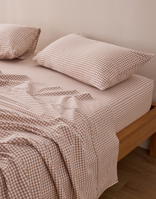 Sheet Society - Leo Washed Cotton Fitted Sheet Set
