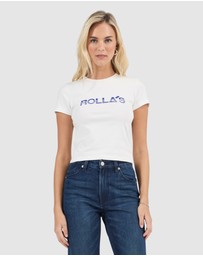 Rolla's - Classic Tee Faded Logo