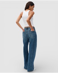 rag & bone - Phoebe Drawstring Wide Jeans