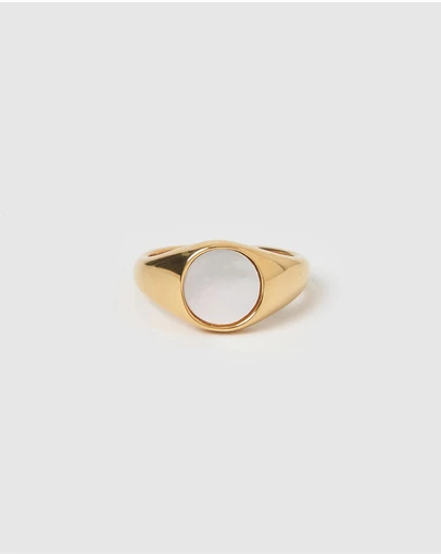 Arms Of Eve - Amira Gold and Pearl Ring