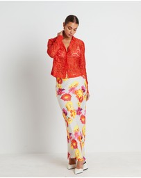 Studio - Pip Sheer Lace Long Sleeve Shirt