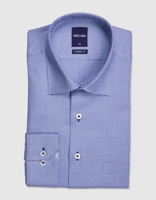 Abelard - Verdon Puppytooth Classic Fit Shirt