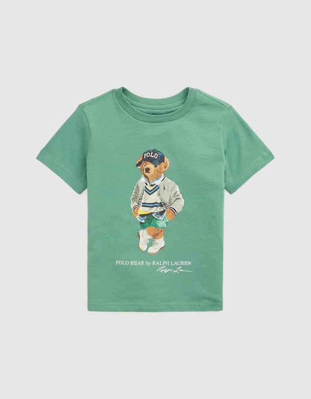 Polo Ralph Lauren - Polo Bear Cotton Jersey Tee - Babies-Kids
