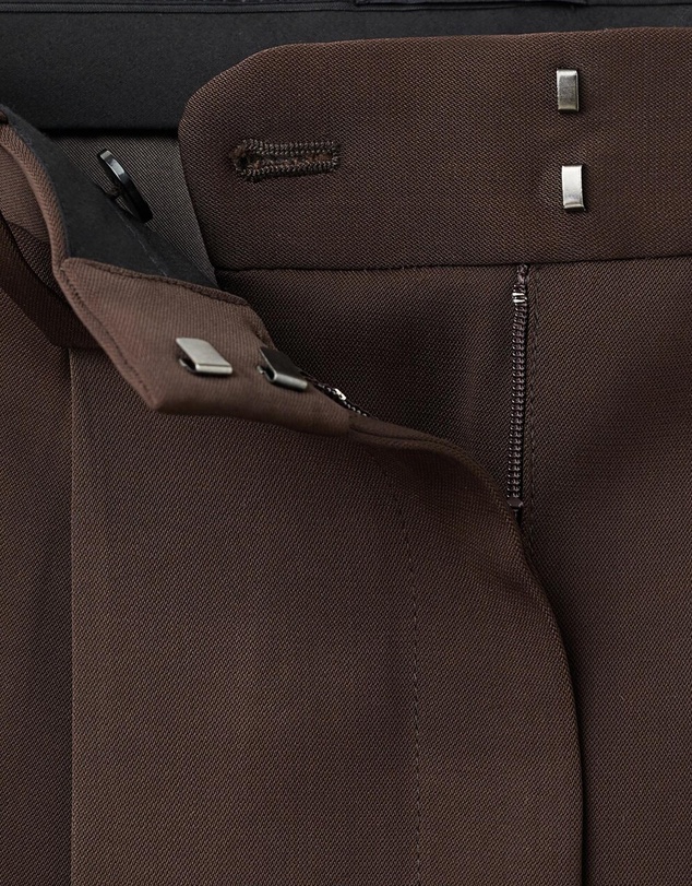 M.N.G - Straight Mid-Rise Suit Trousers