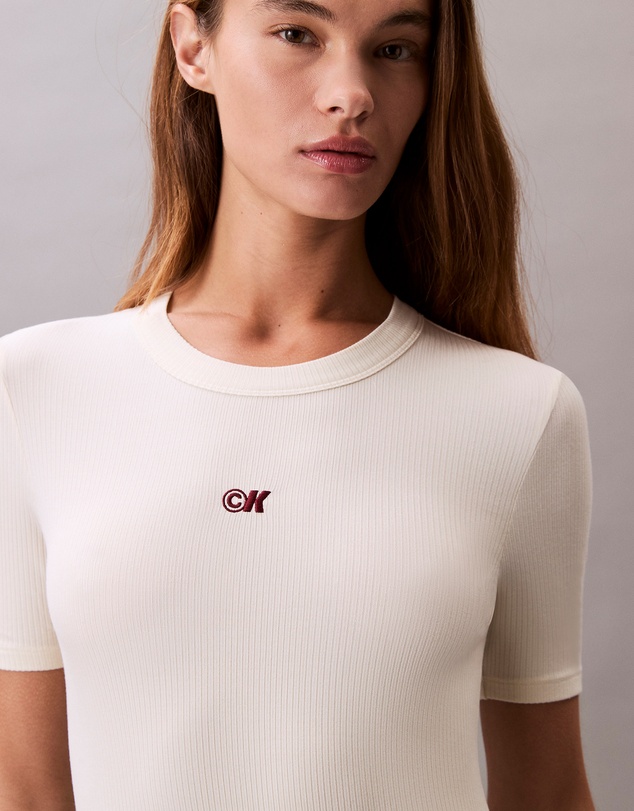 Calvin Klein Jeans - Modal Stretch Rib Midi Dress