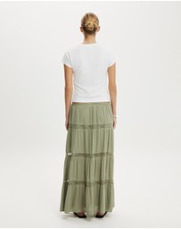 Cotton On - Haven Multi Tiered Maxi Skirt