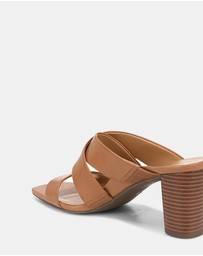 Vionic - Merlot Heeled Sandal - Toffee