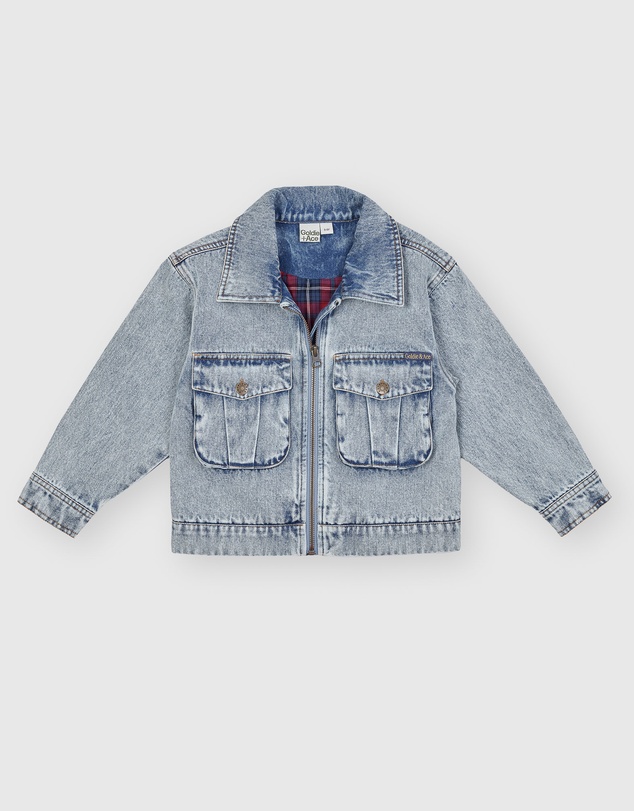 Goldie + Ace - Dustin Denim Jacket - Babies-Kids