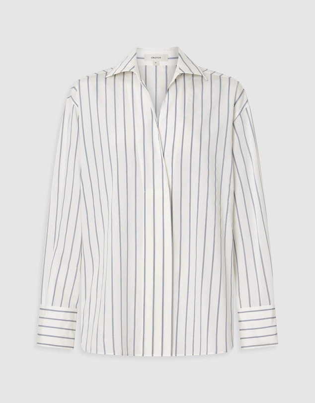 Oroton - Fluid Stripe Shirt