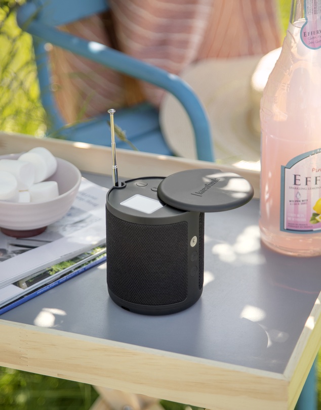 Kreafunk - Kreafunk Dabbie Dab+/Fm Radio W/ Bluetooth - Black