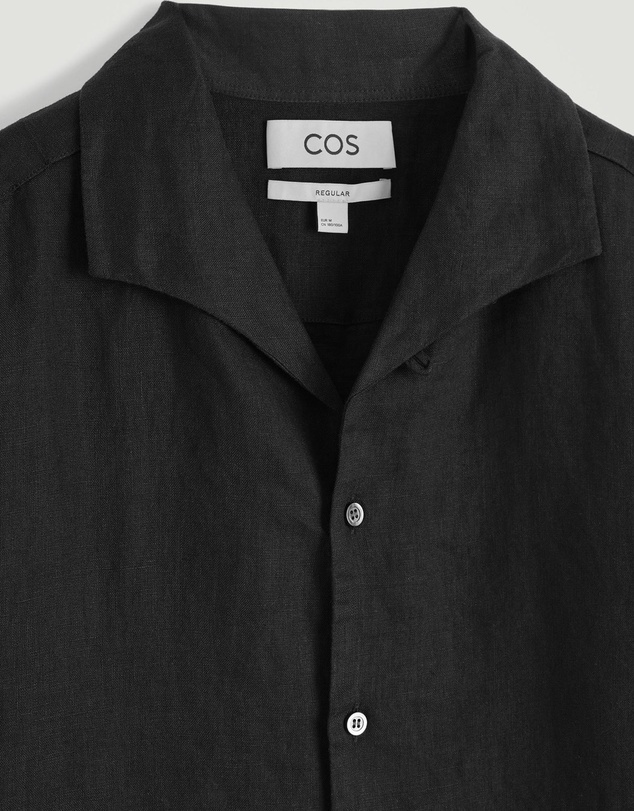COS - Linen Short-Sleeved Shirt