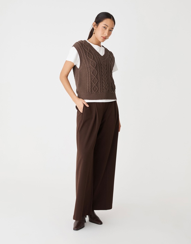 Forcast - Poppy Sleeveless Cable Knit