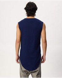 Surrounded By Ghosts - The Anorthite Cotton Rib Muscle T-Shirt
