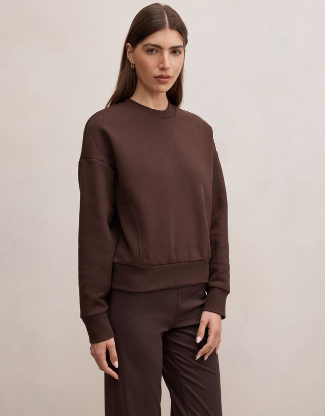 Forever New - Winnie Fleece Crew Neck Jumper
