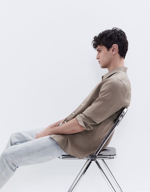 UNISON - Linen Regular Fit Shirt