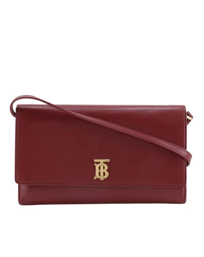 Pre-Loved by Azura Reborn - Pre-Loved Leather TB Wallet On Strap