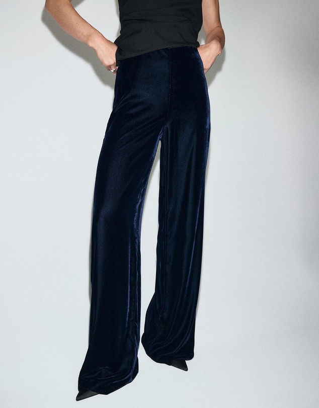 M.N.G - Velvet Suit Trousers