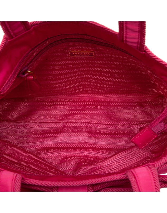Pre-Loved by Azura Reborn - Pre-Loved Tessuto Canapa Logo Bow Satchel