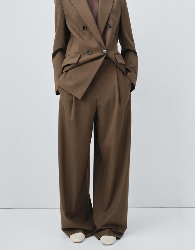 M.N.G - Pleated Straight-Leg Suit Trousers
