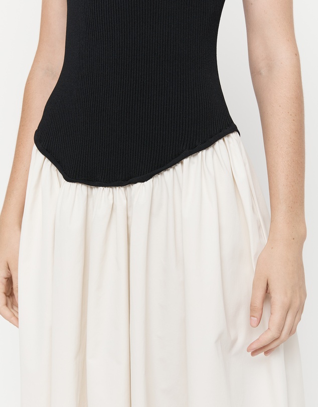 FRIEND of AUDREY - The Drop-waist Full Dress