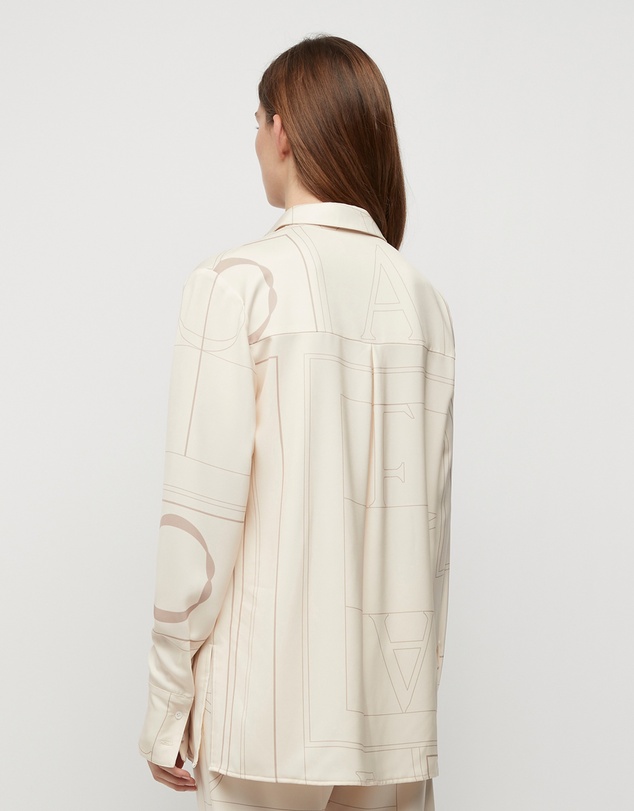 FRIEND of AUDREY - Elio Monogram Blouse