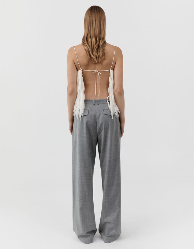 St. Agni - Fringe Tie Top