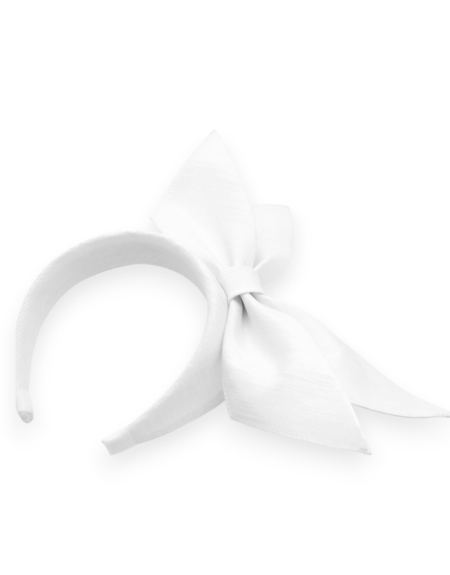 Morgan & Taylor - Enza Fascinator in White