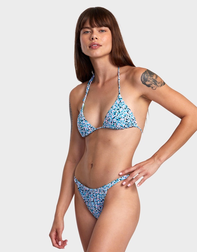 RVCA - Sprinkles Double Strap Skimpy Bikini Bottom