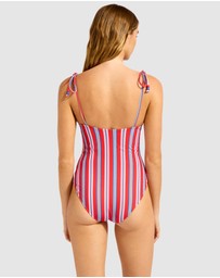 Seafolly - Positano V Neck One Piece Swimsuit