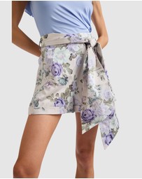 Honey and Beau - Fluerina High Waist Short