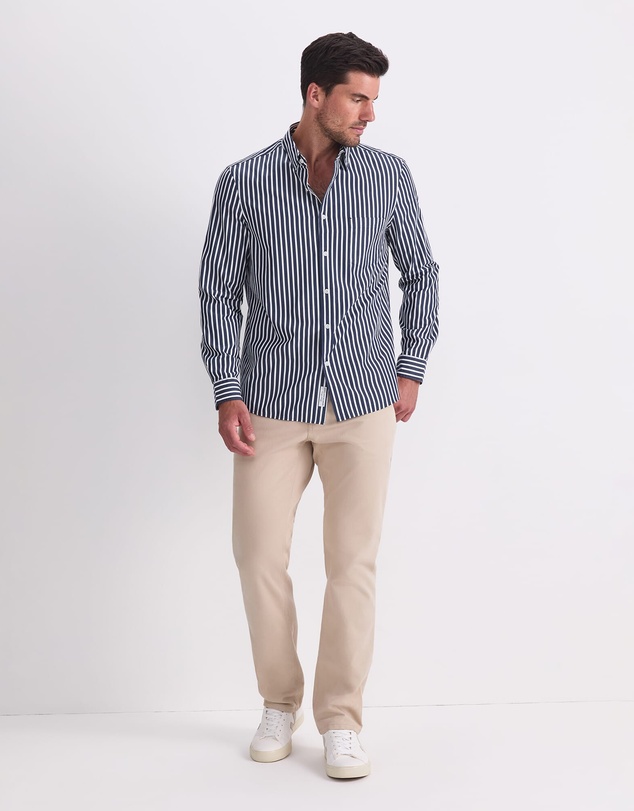 Sportscraft - Ryan Long Sleeve Stripe Shirt