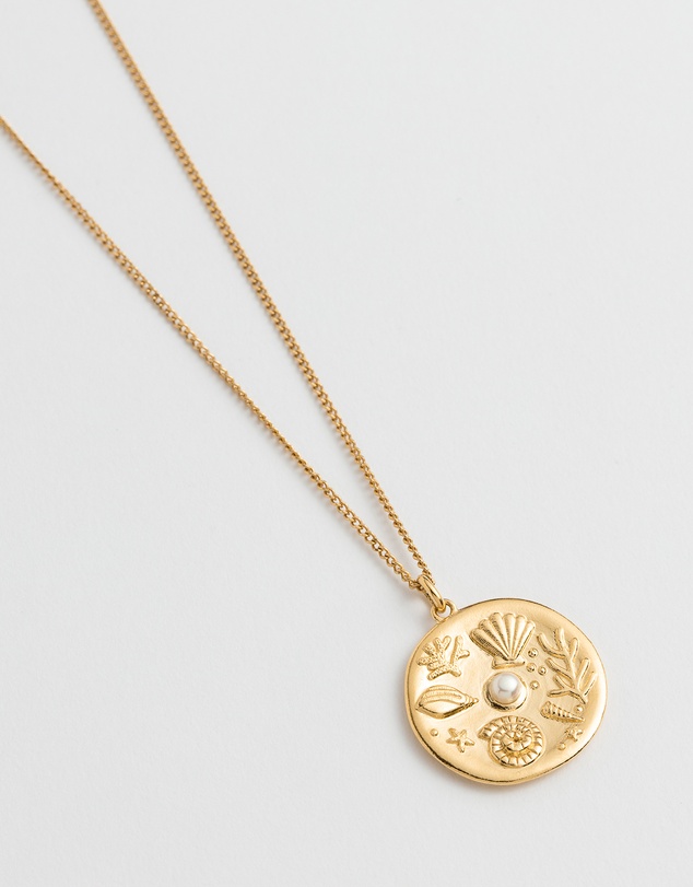 Kirstin Ash - By The Sea Coin Necklace