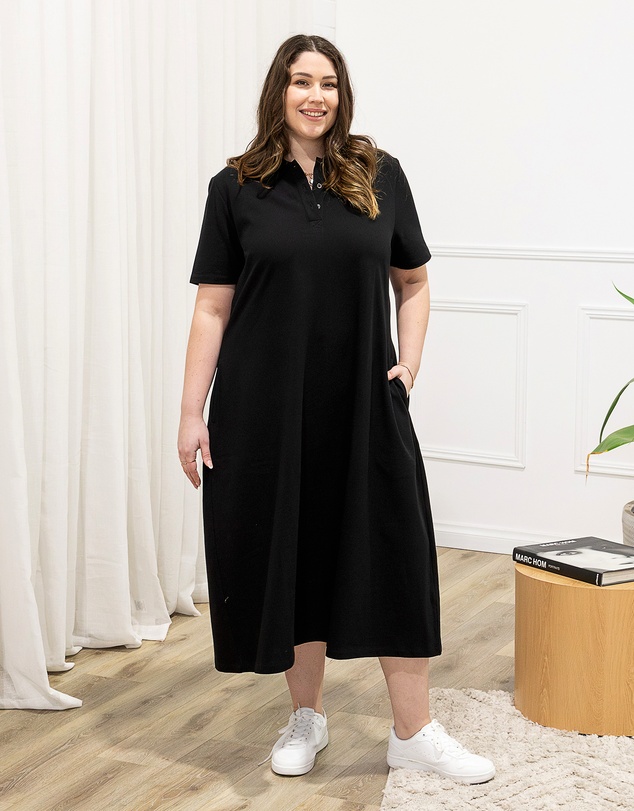 Love Your Wardrobe - Tori Polo Dress