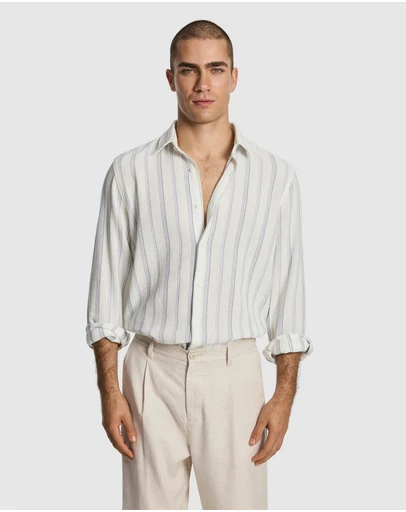 yd. - Vega Relaxed Stripe Shirt