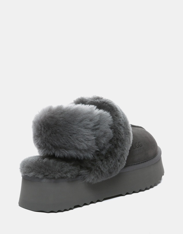 EVERAU - Australian Shepherd Ugg Musa Platform Cow Suede Upper House Shoes