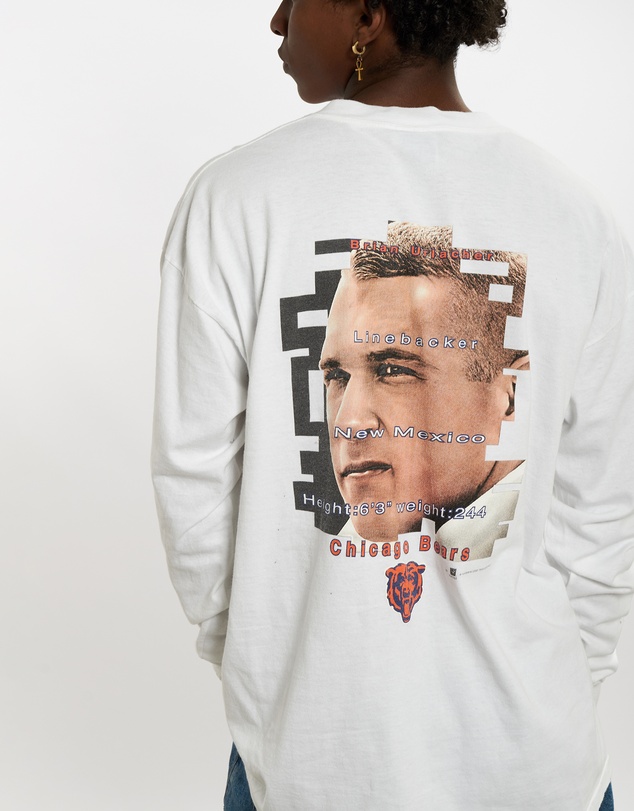Vintage by The Real Deal - Pre Loved - Vintage NFL Chicago Bears Long Sleeve Tee
