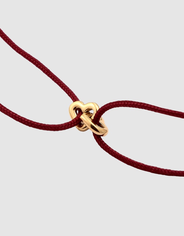 Elli Jewelry - Heart Bracelet in Gold-Plated 925 Silver