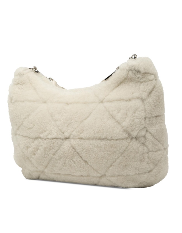 Pre-Loved by Azura Reborn - Pre-Loved Quilted Shearling Padded Crossbody
