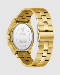 GUESS - Guess Men's Gold Tone 41.5mm Analogue Watch