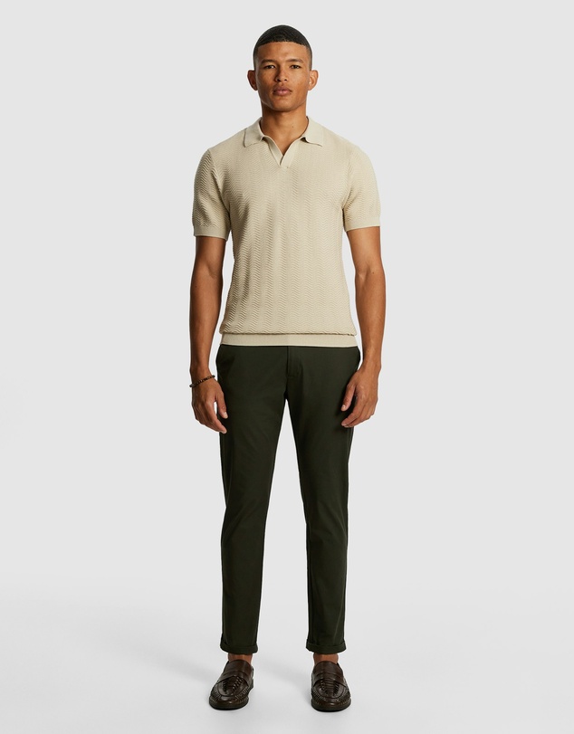 yd. - Josh Knitted Polo Shirt