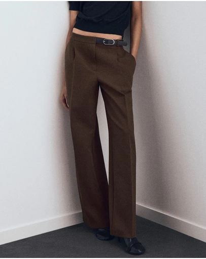 M.N.G - Combined Trousers With Belt